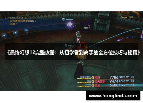 《最终幻想12完整攻略:从初学者到高手的全方位技巧与秘籍》 《最终幻想12完整攻略:从初学者到高手的全方位技巧与秘籍》